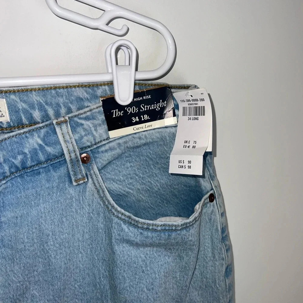NEW Abercrombie The '90s Straight - Picture 6 of 14